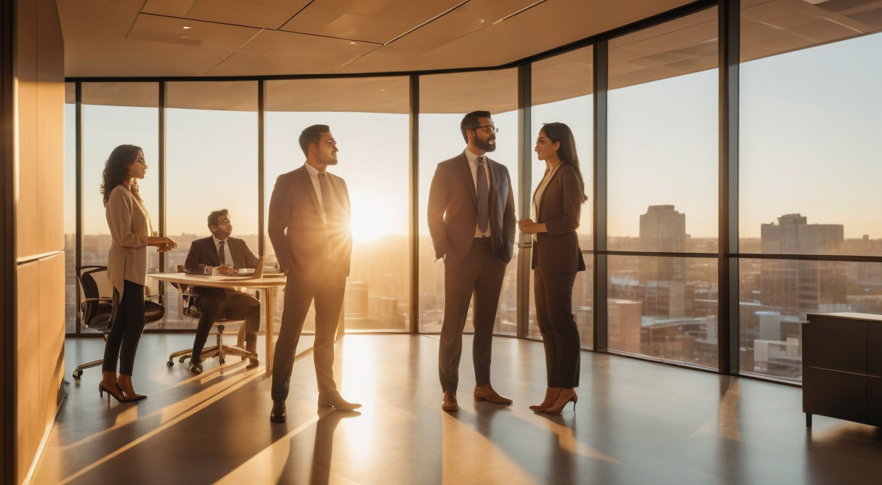 Simple illustration of digital application and review process