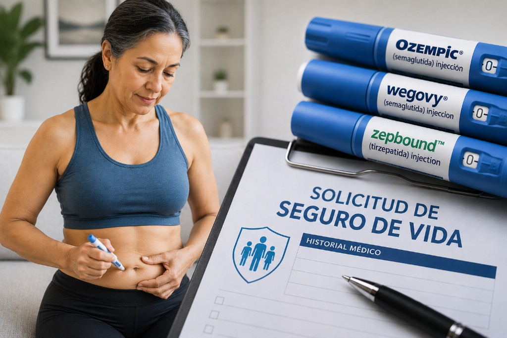 Medicamentos GLP-1 (Ozempic, Wegovy, Zepbound) y solicitud de historial médico para seguro de vida — actualización semanal 5 julio 2026