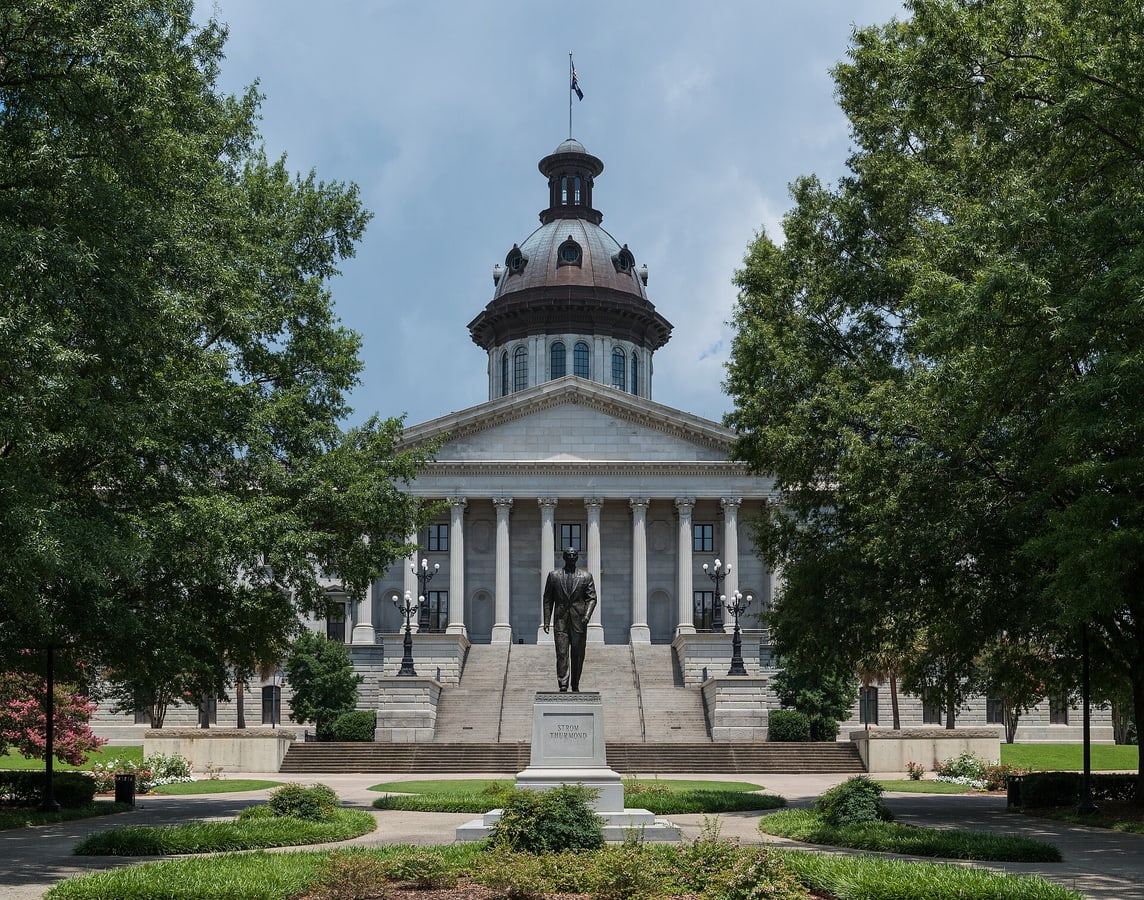 Capitolio de Carolina del Sur, Columbia
