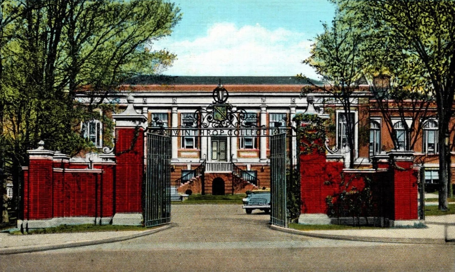 Entrada de Winthrop University, Rock Hill