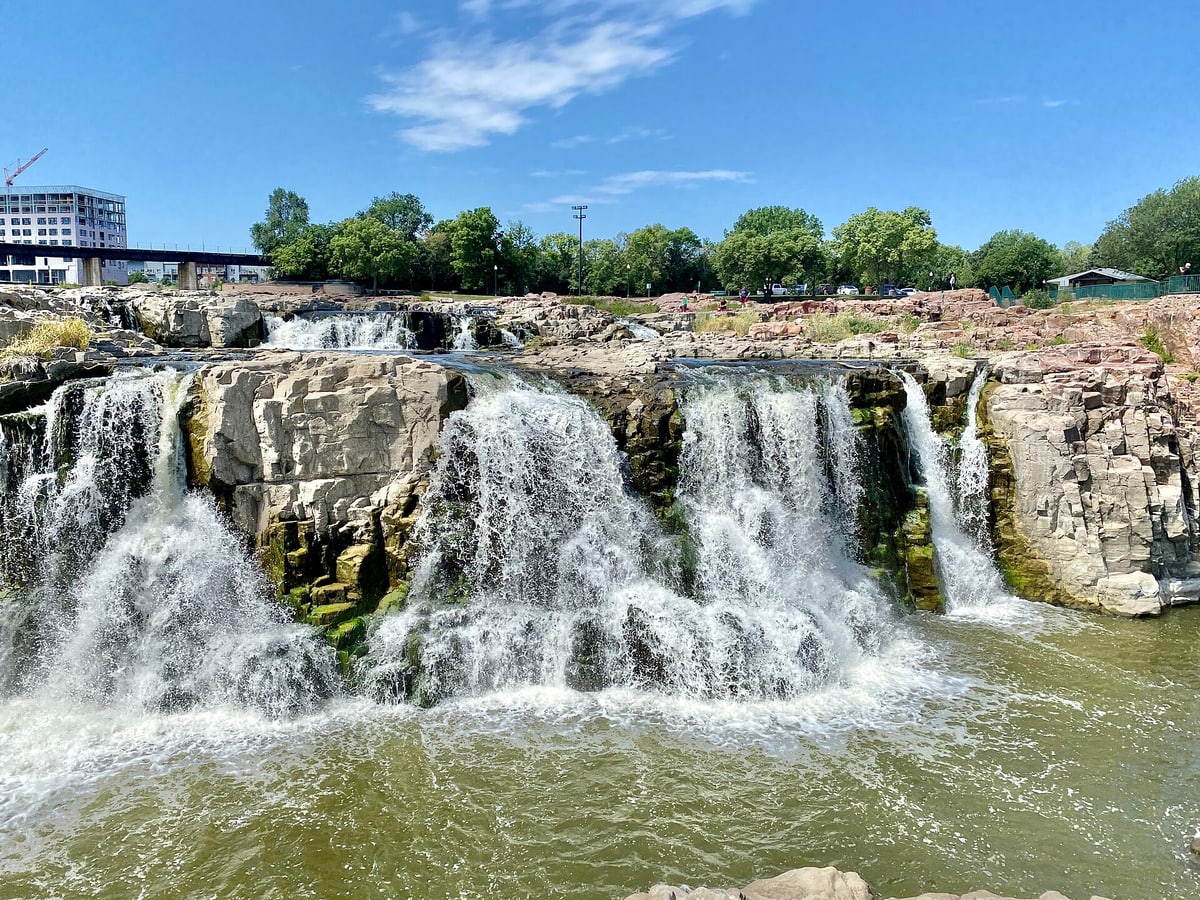 Cataratas del río Big Sioux, Sioux Falls